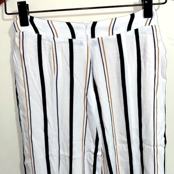 ETT:TWA ANTHRO Manon Striped Flare Pants - Picture 6 of 9